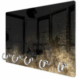 Sleutelhanger Gouden Glitter Poeder