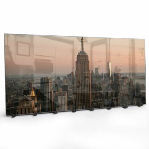 Kapstok van Glas Manhattan Skyline