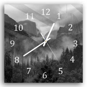 Wandklok 30x30 Yosemite National Park