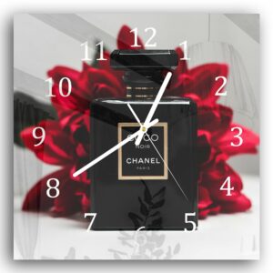 Wandklok 30x30 Chanel Parfum