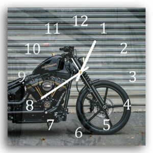 Wandklok 30x30 Harley Davidson