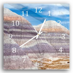 Wandklok 30x30 Yellowstone National Park