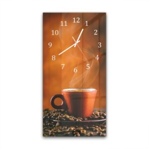 Wandklok 30x60 Koffie Aroma