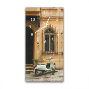 Wandklok 30x60 Vespa Groen