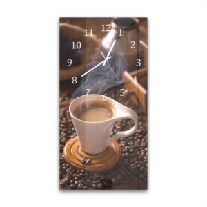 Wandklok 30x60 Warme Kop Koffie