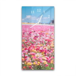 Wandklok 30x60 Zee van Bloemen