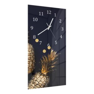 Wandklok 30x60 Tropische Luxe in Goud