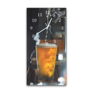 Wandklok 30x60 Vers Getapt Bier