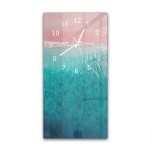 Wandklok 30x60 Tropisch Strand