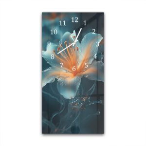 Wandklok 30x60 Magische Lelie