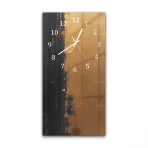 Wandklok 30x60 Gouden Stroken