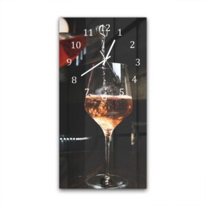 Wandklok 30x60 Rosé