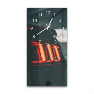 Wandklok 30x60 Ford Mustang Achterlicht