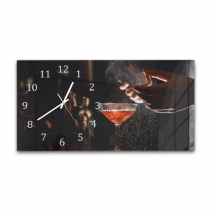 Wandklok 60x30 Elegante Cocktail