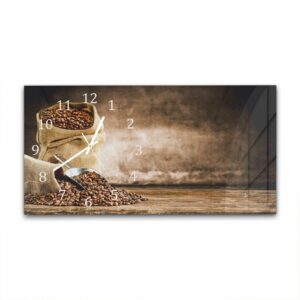 Wandklok 60x30 Aroma van Koffie