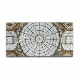 Wandklok 60x30 Historische Architectuur