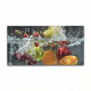 Wandklok 60x30 Fruit Splash