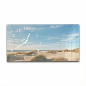 Wandklok 60x30 Duinen bij Deense Kust