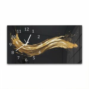 Wandklok 60x30 Gouden kwaststreek