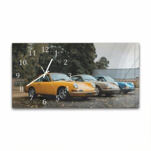 Wandklok 60x30 Porsche 911 1970